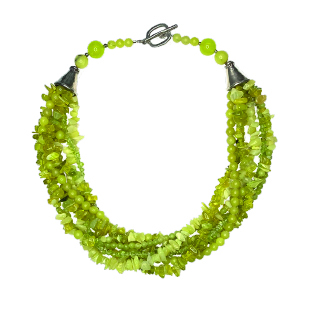GEM PERIDOT NECKLACE