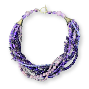 GEM AMETHYST NECKLACE